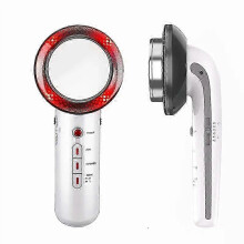 (US Plug)3 IN 1 Ultrasonic Cavitation EMS Body Slimming Massager Fat Burner Skin Care Infrared Cellulite Removal Therapy Beauty Apparatus