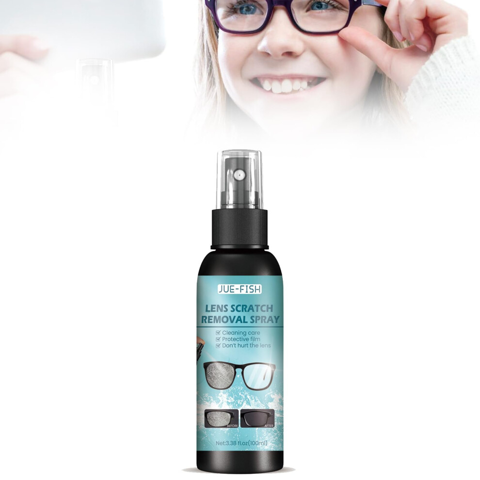 Glasses Cleaner Spray 100ml AntiScratch Lens Cleaning for Eyeglasses Sunglasses and Screens