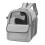 Cat Backpack Carrier with Breathable Mesh, Spacious Interior for Small Dogs and Cats, Grey 1