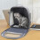 Cat Backpack Carrier with Breathable Mesh, Spacious Interior for Small Dogs and Cats, Grey 3