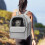 Cat Backpack Carrier with Breathable Mesh, Spacious Interior for Small Dogs and Cats, Grey 2
