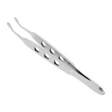Stainless Steel Eyelid Massage Tool with Smooth Edged Tip for Gentle Meibomian Gland Blockage Relief