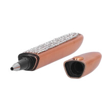 Runder Kopf Kunststoff-Rhinestone-Malstift für Nagelkunst & Basteln