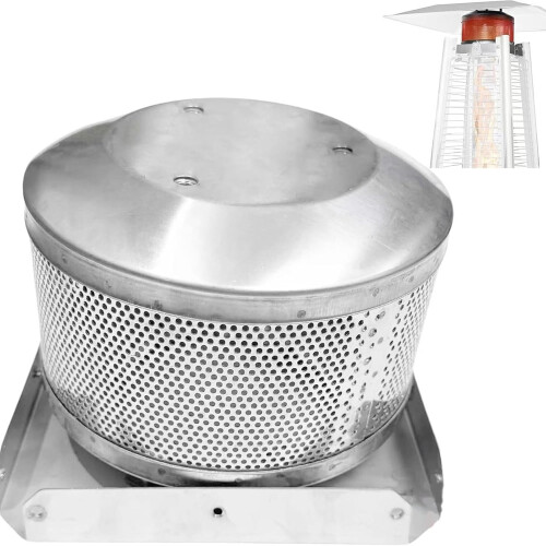 Stainless Steel Burners Replacement For Outdoor Heaters Weather Resistant Rustproof Construction Compatible With Models 1
