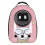 Cat Backpack Carrier with Space Capsule Design for Travel Hiking, Ventilated Hard Shell for Pets 1