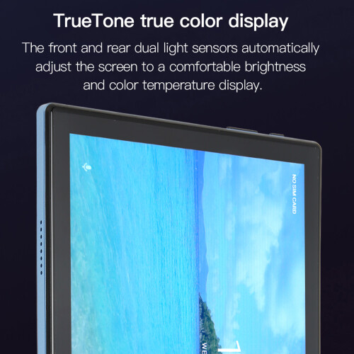 10,1" 8GB 256GB Android 12 Tablet mit Tastatur Blau 1