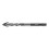 (10mm) 6/8/10/12mm Tile Bit Spades Drill Bit Set High Hardness Eccentric Drill Crooked Tip Eccentric Drill Bit Tilted Eccentric Multicolor 1