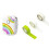 (Rainbow set 1) P12 Label Printer Label Maler High Resolution Efficient for Business andPersonal Use Self Adhesive Label Sticker Multicolor 1