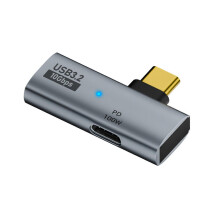 High Speed USB3.0 Type C Adapter Hub with PD 100W Power Delivery 10Gbps USB Adapter Aluminum Alloy Enclosure Multicolor