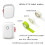 (White stand alone) P12 Label Printer Label Maler High Resolution Efficient for Business andPersonal Use Self Adhesive Label Sticker Multicolor 3