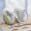 (Fresh green note pap) P12 Label Printer Label Maler High Resolution Efficient for Business andPersonal Use Self Adhesive Label Sticker Multicolor 4