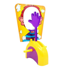 (Single)Cake Cream Pie-Face Game for Family Party Funny Joke Machine Toy for Kids Adults
