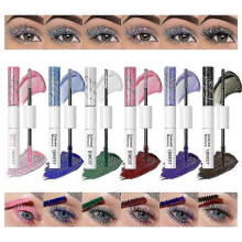 Double Sided Mascara | Double Matte & Glitter Mascara | Smudge-proof Volume Mascara 2-in-1 | Waterproof Party Makeup | Cruelty Free Eyelash Enhancer