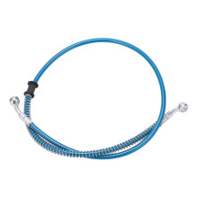 Universal Blue Steel Motorcycle Brake Line 100cm for Motocross ATV Scooter