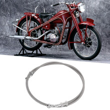 Motorbike Brake Line 130cm Steel PVC Sensitive Clutch Hose Universal Fit