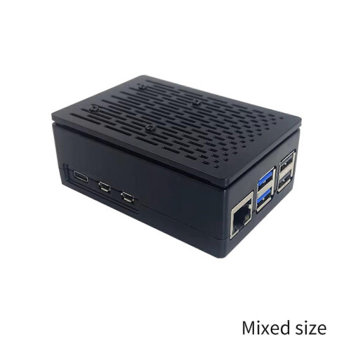 (single housing) Heatsink Cooling Fan Case for RPI 5 Board Protector Enclosure Box Optional Heatsink Multicolor 2