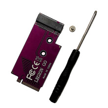 (Purple) M.2 NVME Adpater for Legion Go Modification Board 2240 To 2280 NVMe Hard Drive SSD Transfercard Adapter Converter  Red
