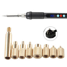 (UK) Heat Insert Nut Iron Tip M 2-8 Internal Thread Head Embedded Kit for 3D Printers Soldering Iron Multicolor