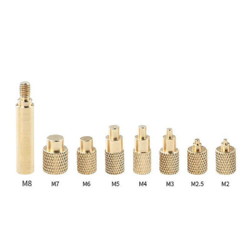 (UK) Heat Insert Nut Iron Tip M 2-8 Internal Thread Head Embedded Kit for 3D Printers Soldering Iron Multicolor 2