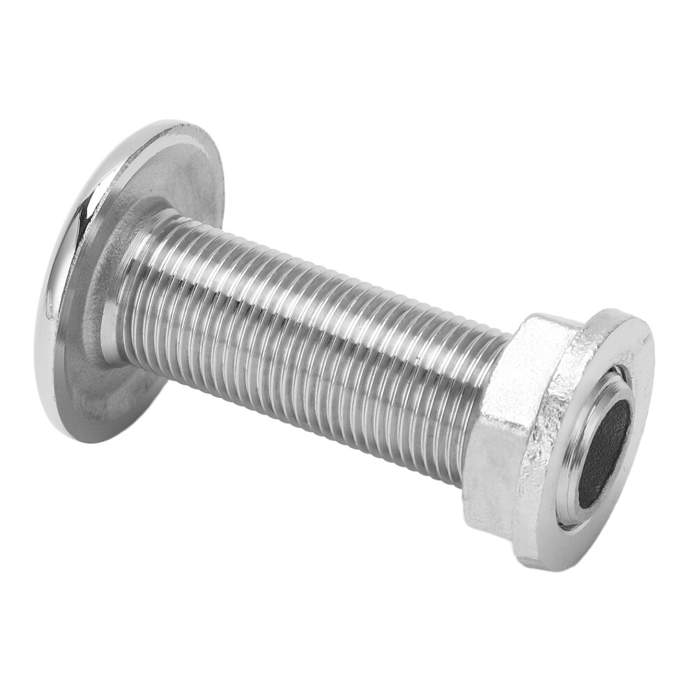 316 Stainless Steel Thru Hull Fitting Connector 3/8Inch Water Drain 4121377068328