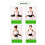 Posture Corrector Soft Fit U Elastic Fabric Double Y Lead Black Size M Ref: 8172 4