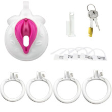 Yoga Equipment Accessories White Sports Buckle Protective Cage Four Interchangeable Ring Sizes Worn Without Falling Off
