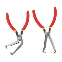 2 Pcs Car  Pliers Set for Quick Hose Removal with Straight and Curved Designs Ergonomic Grip