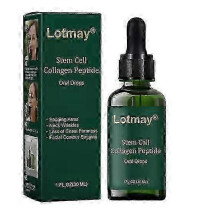 (1PCS)1-3X Lotmay Stem Cell Collagen Peptide Oral Drops, Hydrolyzed Liquid Collagen Peptides for Lift & Firm Skin & Reduce Wrinkle