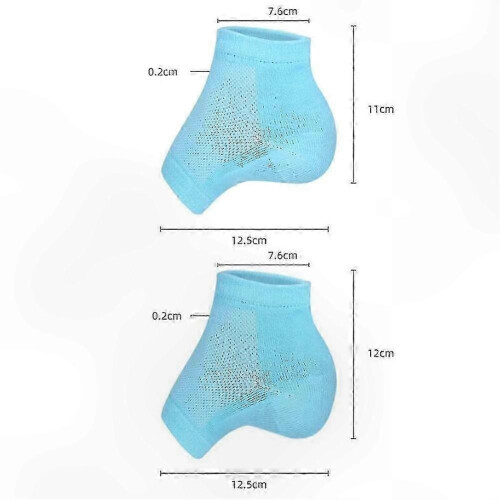 (3.5cm,Grey)Soft Support Socks Featuring 2.5cm/3.5cm Heel Lift for Daily Comfort 1