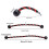 (35cm,Red Single Head)Triceps Rope Pull Down Multifunctional Gym Fitness Equipment for Workout 5