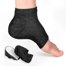 (2.5cm,Black)Soft Support Socks Featuring 2.5cm/3.5cm Heel Lift for Daily Comfort