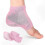 (3.5cm,Pink)Soft Support Socks Featuring 2.5cm/3.5cm Heel Lift for Daily Comfort 1