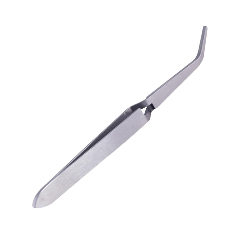 Nail Nipper Silver Rhinestone Picker Tool For Nail Art Tweezers, Professional Salon Use, Sharp Precision For Clipping