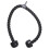 (90cm,Black Double Head)Triceps Rope Pull Down Multifunctional Gym Fitness Equipment for Workout 2