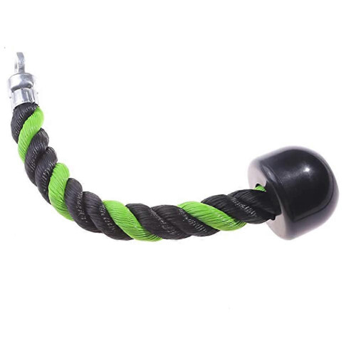 (35cm,Yellow Single Head)Triceps Rope Pull Down Multifunctional Gym Fitness Equipment for Workout 2
