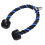 (70cm, Blue Double Head) Triceps Rope Pull Down Multifunctional Gym Fitness Equipment for Workout 2