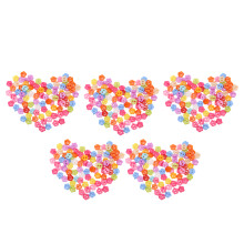 Boutons étoiles colorées en résine, décorations artisanales, boutons à 2 trous, attaches de couture en plastique écologique, boutons robustes