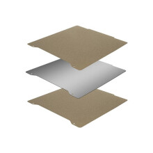(Double sided PEI) Upgrade Heatbed Build Plate Double-sided Textured PEI PET PEO Powder-coated Spring Steel Sheet For Prusas Mini Mini+ Multicolor