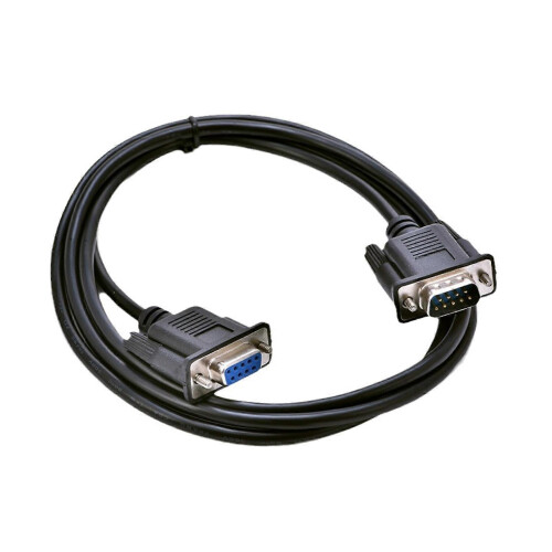 (3m) DB9Pin Serial Cable RS232 Connection Cord Fast Data Transfer Computer Programming Cable Multicolor