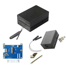 (MPW7NCAB Case Kit) For TPU BE200 AX210 RPi 5 PCIe to WIFI7 Adapters Board HAT Expansion Board Adapters Board Replacement MPW7N/MPW7A Multicolor