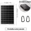 Portable Solar Charger 8W Foldable Waterproof USB 5V Panel for Camping Hiking Fast Charging 5