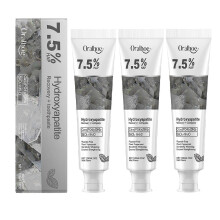 (3PCS)Nano Hydroxyapatite Toothpaste for Advanced Enamel Protection, Fluoride-Free Gentle Mint Toothpaste, Fresh Breath, Tooth Strengthening