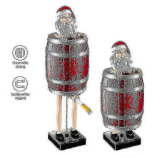 Portable Santa Claus Cigarettes Dispenser Creative Automatic Cigarettes Storage Case Funny Home Storage Box Smoking Tool G