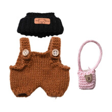(For 17cm Dolls, style P) Girl Doll Clothes Doll Outfit Accessories for 6.69'' Doll Dolls Pendant Doll style A