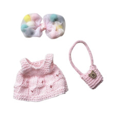 (For 17cm Dolls, style D) Girl Doll Clothes Doll Outfit Accessories for 6.69'' Doll Dolls Pendant Doll style A