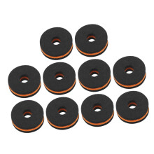Cymbal Felt Pad 10Piece Drum Pad Set With Slip Felt Mallets For Percussion Practice Marching Cymbal Pad Compatible