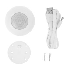 PIR-bewegingssensor met draadloze afstandsbediening, intelligente bewegingsgeactiveerde lichtschakelaar voor gebruik binnenshuis in badkamers en