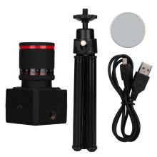 Ultra HD Video Quality Camera, Heavy Duty Surveillance Device with Manual Zoom Lens, Crystal Image Recorder for Live Streaming and Outdoor Monitoring