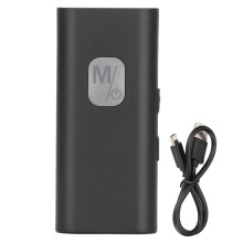 Stable Connection Audio Receiver, Portable Bluetooth Adapter with Built-In Microphone for Clear Calls, Plug and Play Wireless Music Device for Cars,
