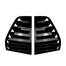 Car Rear Window Louver Gloss Black Shade for VW Golf MK5 20032008 Sporty Exterior Upgrade
